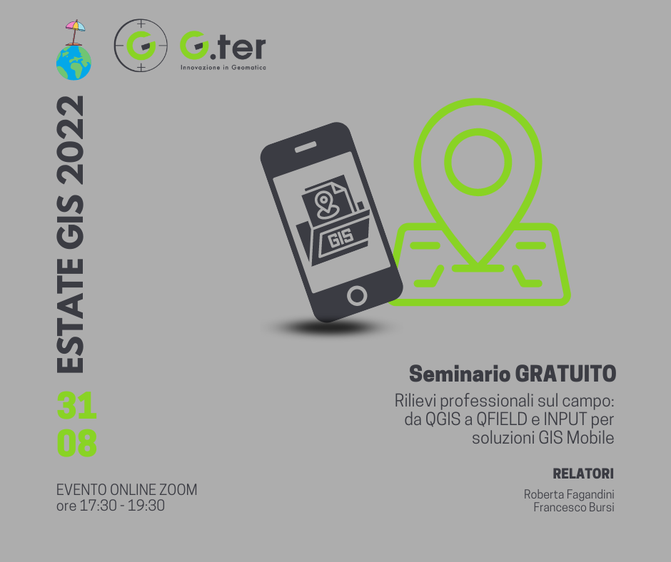 Seminario gratuito: rilievi professionali sul campo
